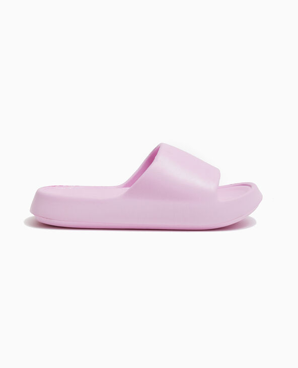 Mules monobloc ultra légères Rose poudré - Pimkie