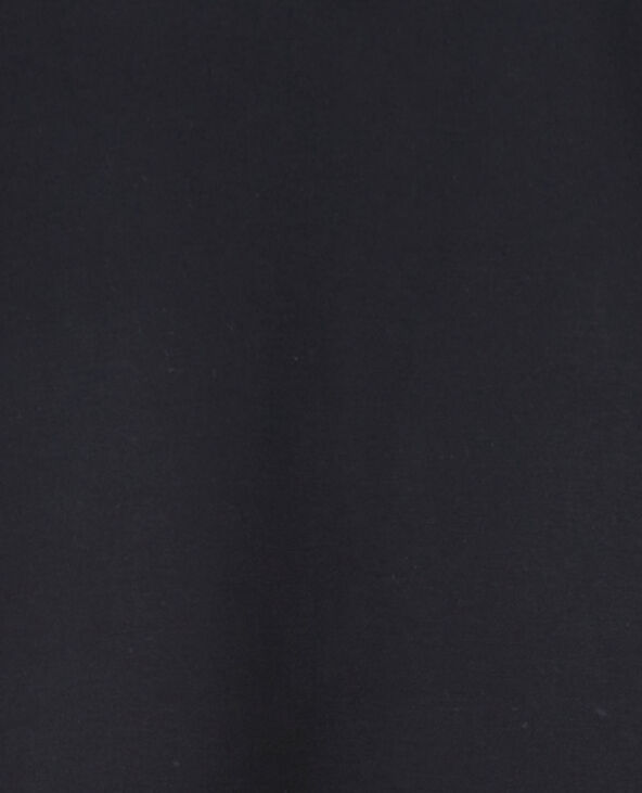 Jupe trapèze longueur genoux noir - Pimkie