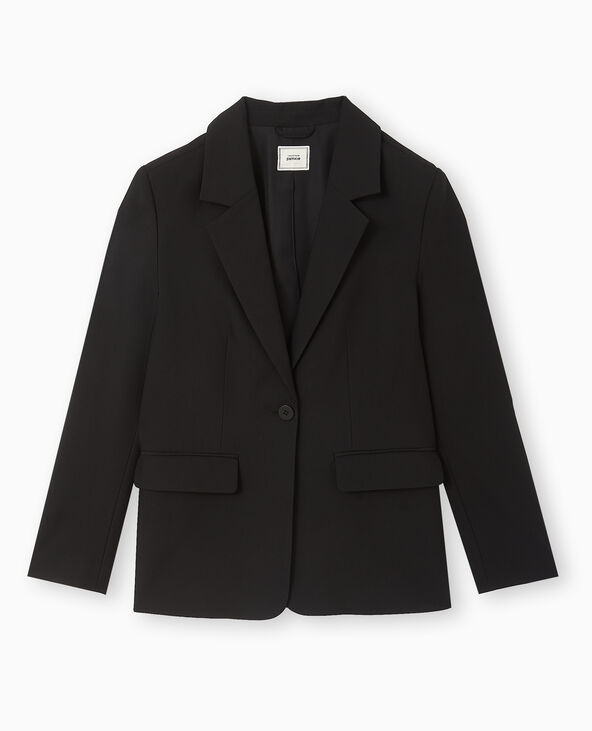 Veste blazer droite noir - Pimkie