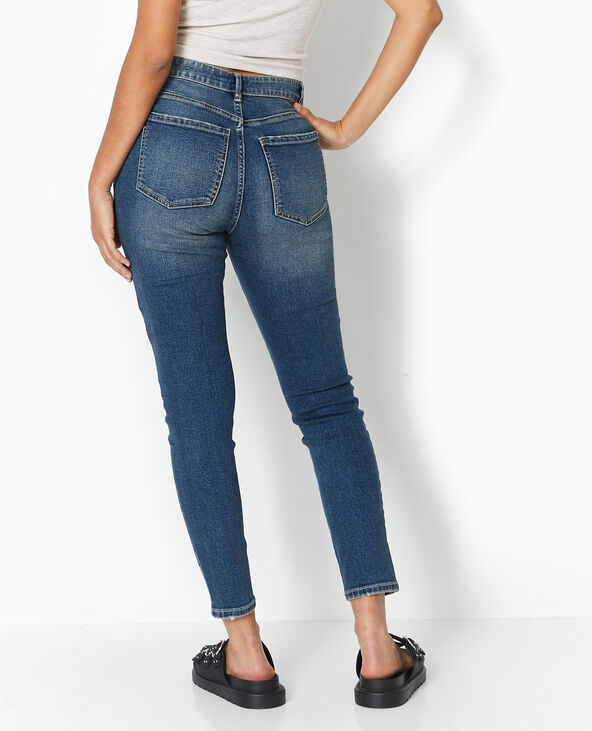 Jean skinny taille haute bleu - Pimkie