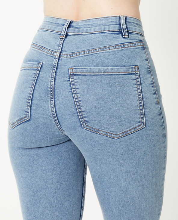 Jegging taille haute bleu - Pimkie