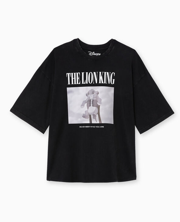 T-shirt oversize THE LION KING noir - Pimkie