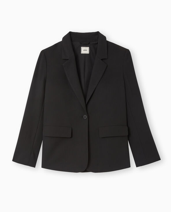 Veste blazer oversize noir - Pimkie