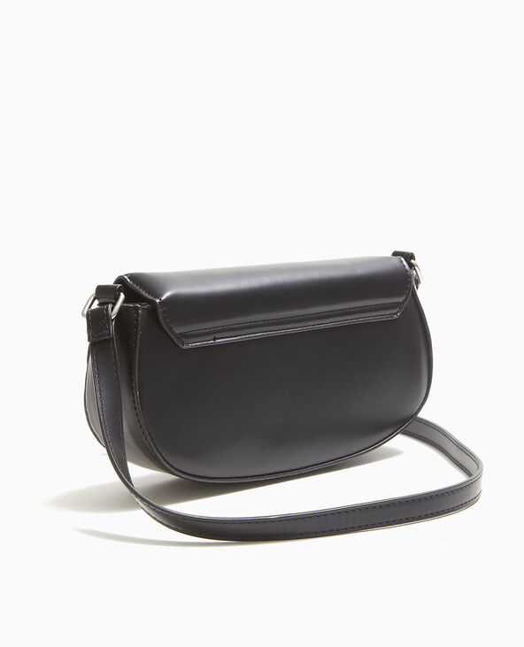 Sac rigide forme allongée noir - Pimkie