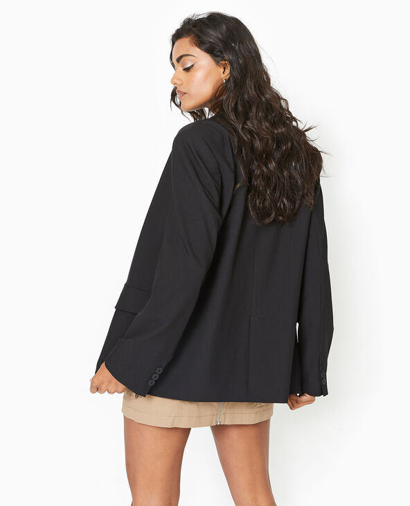 Veste blazer oversize noir - Pimkie