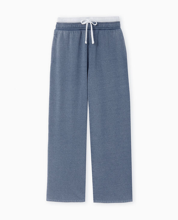 Pantalon de jogging avec effet caleçon apparent gris foncé - Pimkie