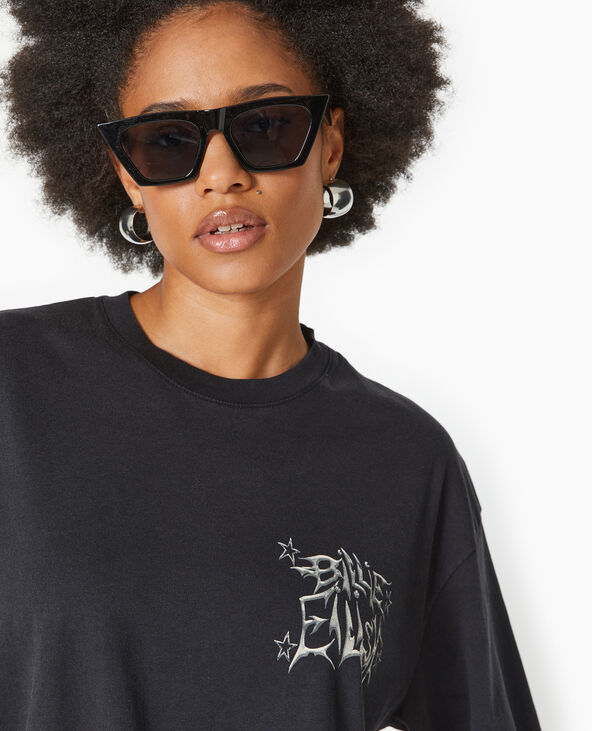 T-shirt oversize avec print BILLIE EILISH noir - Pimkie