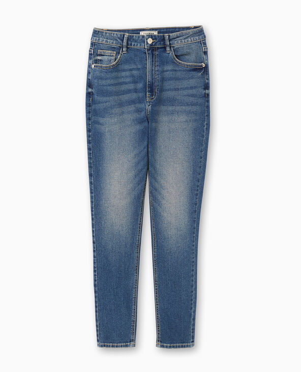 Jean skinny taille haute bleu - Pimkie