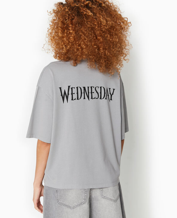 T-shirt WEDNESDAY gris - Pimkie
