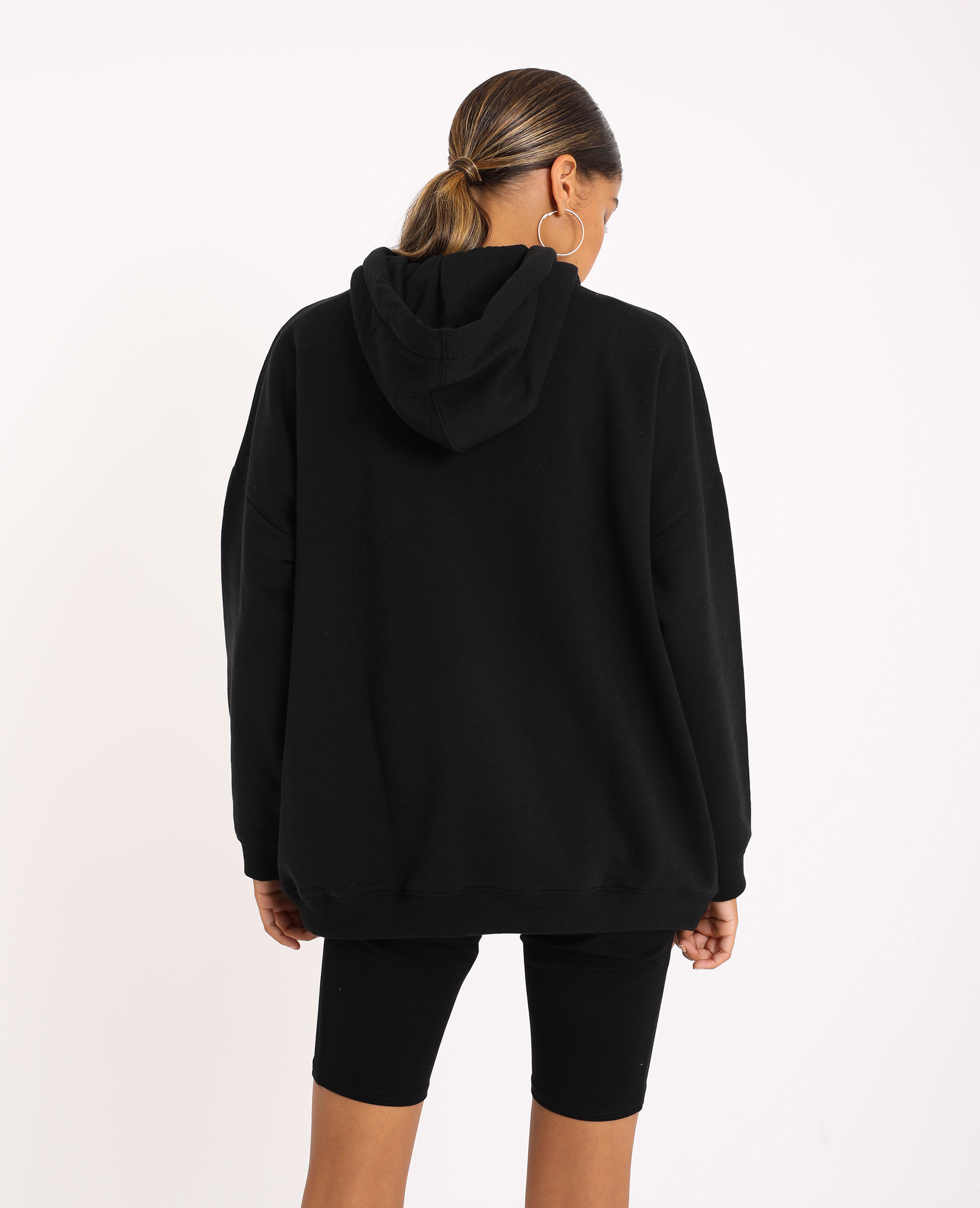 sweat oversize noir