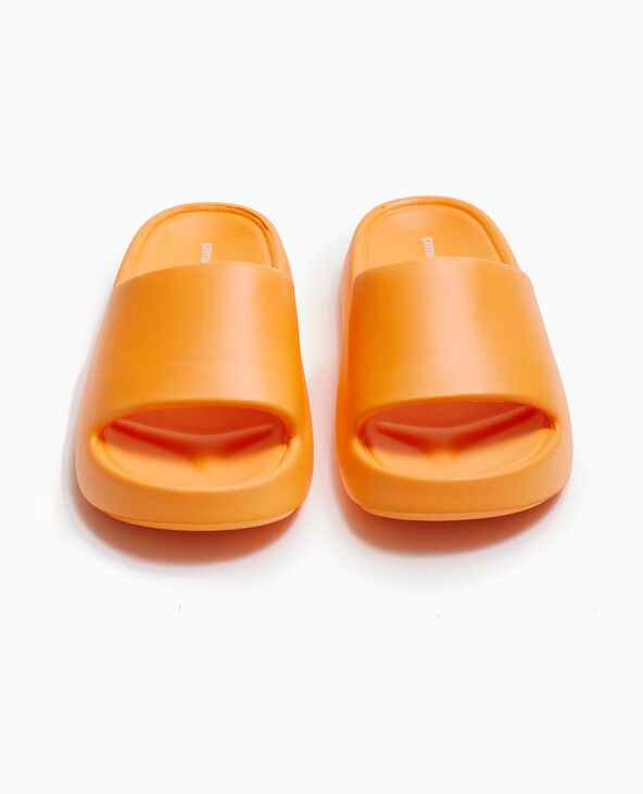 Mules monobloc ultra légères orange - Pimkie