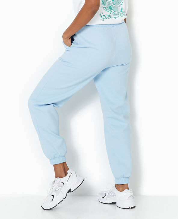 Pantalon de jogging en molleton bleu clair - Pimkie