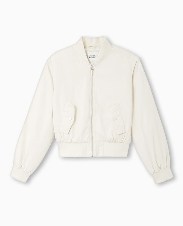 Blouson bomber blanc - Pimkie