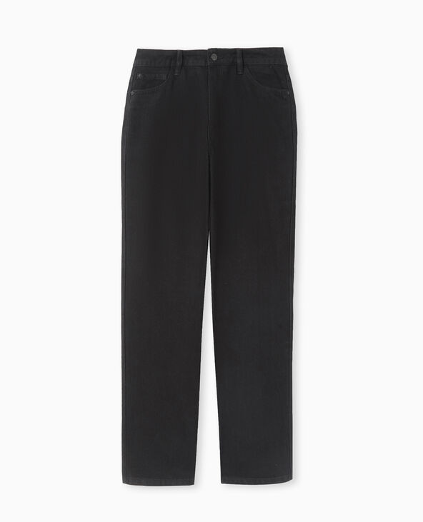 Jean droit taille regular noir - Pimkie