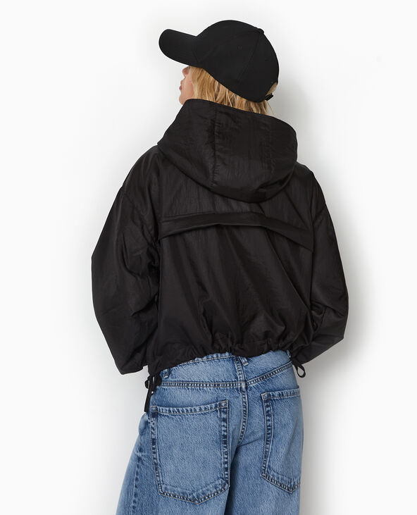 Blouson léger avec capuche noir - Pimkie