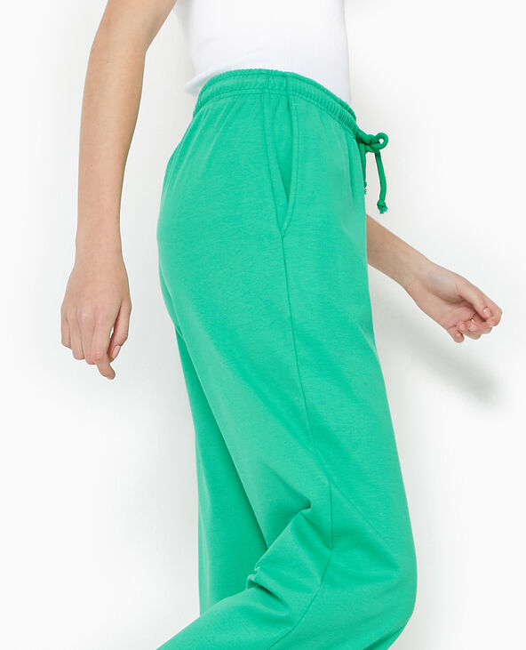 Pantalon de jogging droit vert - Pimkie