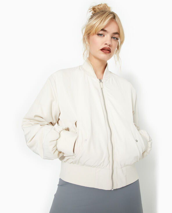 Blouson bomber blanc - Pimkie