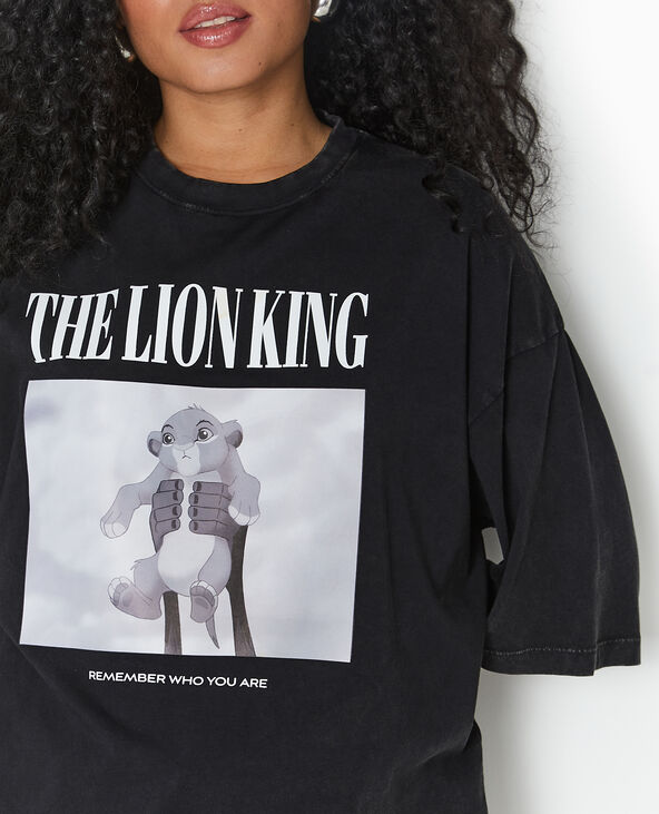 T-shirt oversize THE LION KING noir - Pimkie