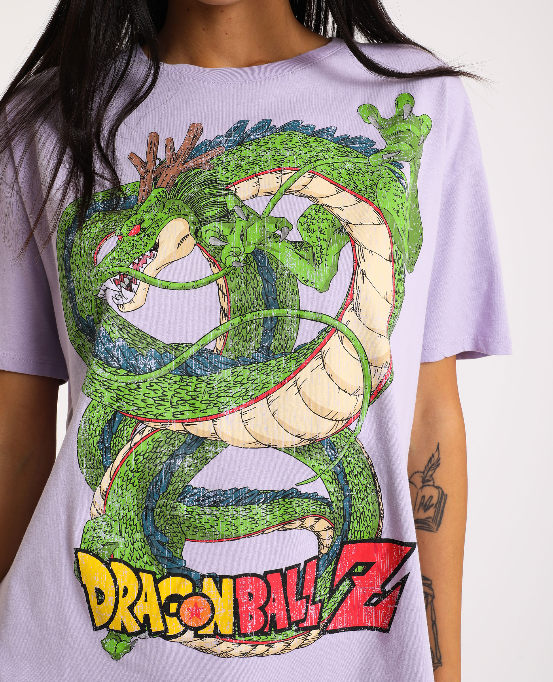 T-shirt Dragon Ball Z mauve - 408244417N48 | Pimkie